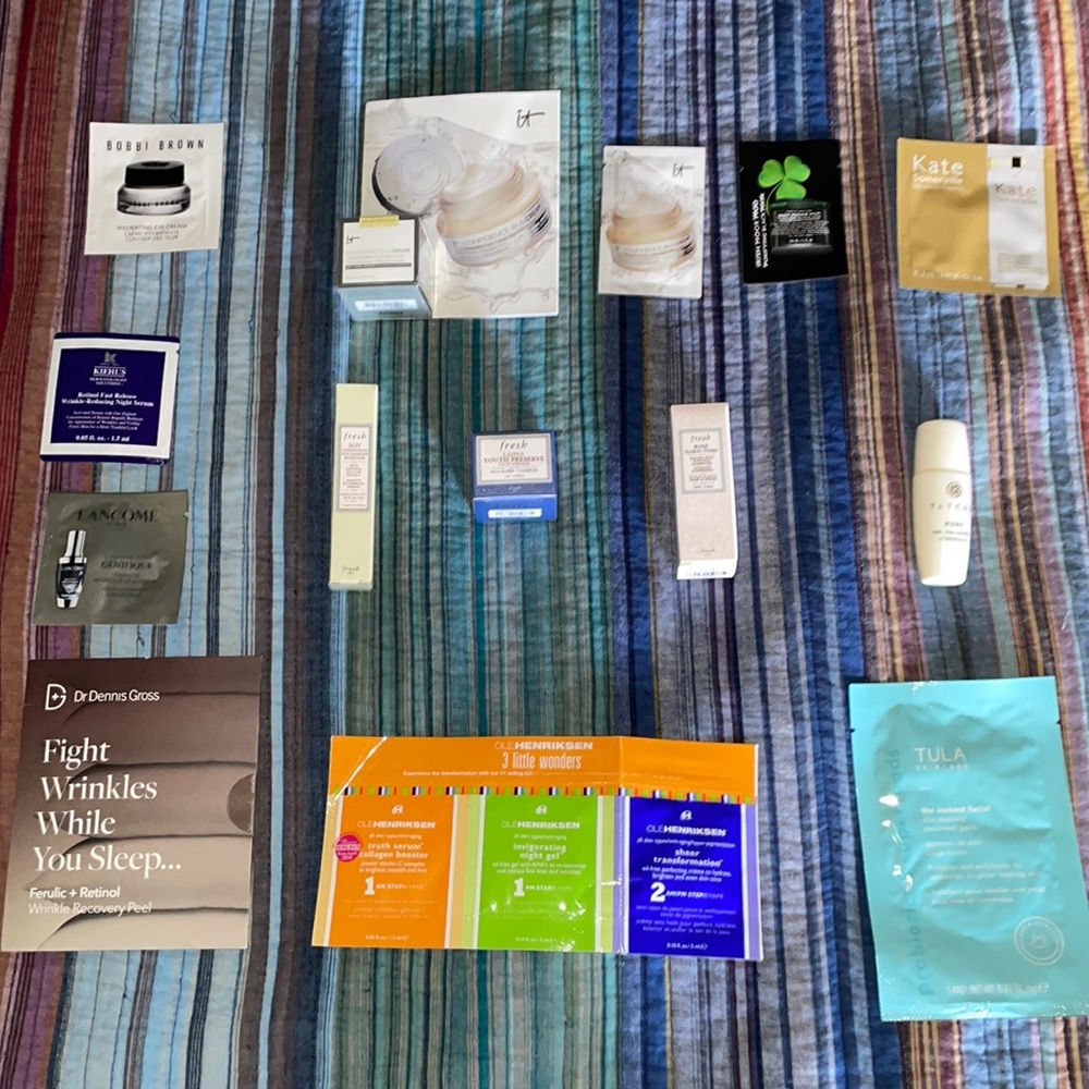 14 Skin care samples